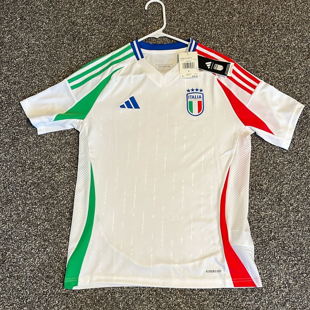 Adidas Italia soccer jersey